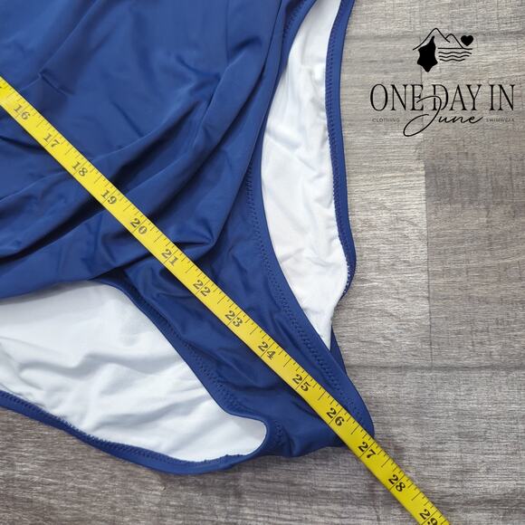 Charmo Tummy Control One Piece Swimsuit Size L - Picture 6 of 7